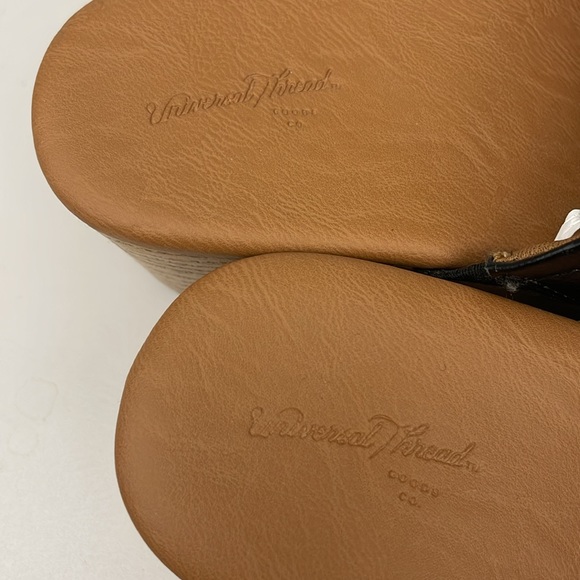 Universal Thread Goods Co. Magnolia Platform Clog Wedge 8 - Picture 5 of 7